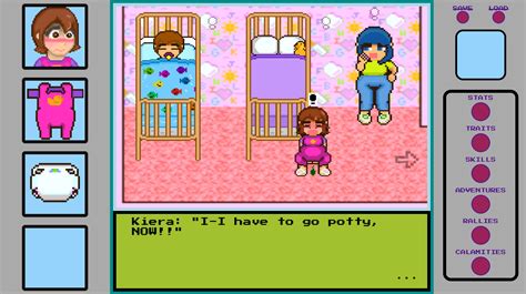 From the player section you can choose 3 characters to develop your story, depending on which one you choose, your start in SunnyValley will be different. . Abdl game